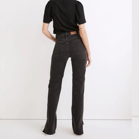 Madewell The Perfect Vintage Straight Jean in Nela Wash: Slit-Hem Edition - Picture 1 of 10